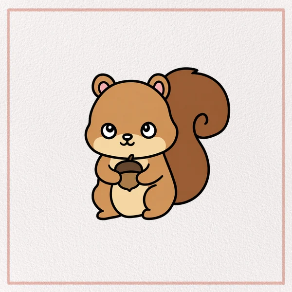 How to Draw a Cartoon Squirrel feature image