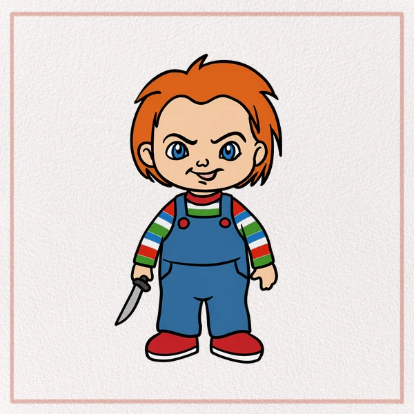 How to Draw a Chucky feature image