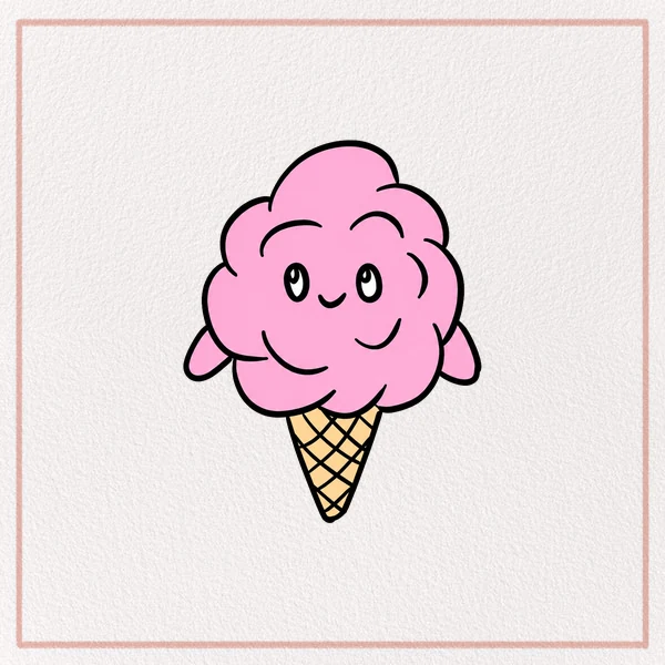 How to Draw a Cotton Candy feature image