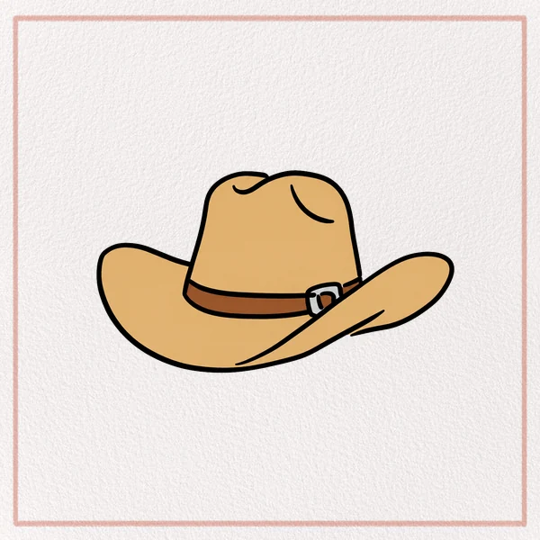 How to Draw a Cowboy Hat feature image