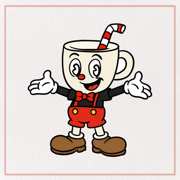 How to Draw a Cuphead feature image