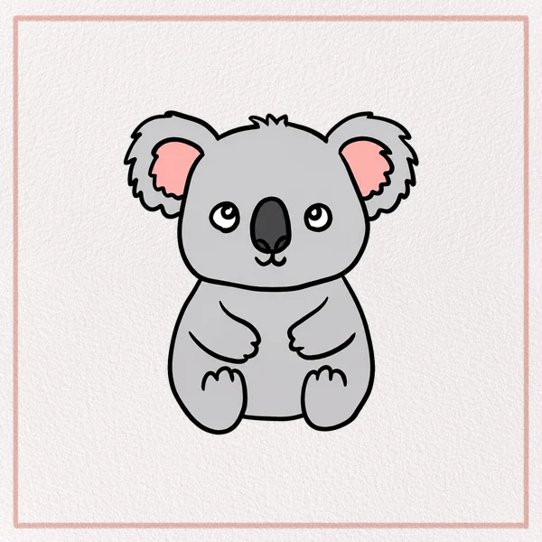 How to Draw a Cute Koala feature image