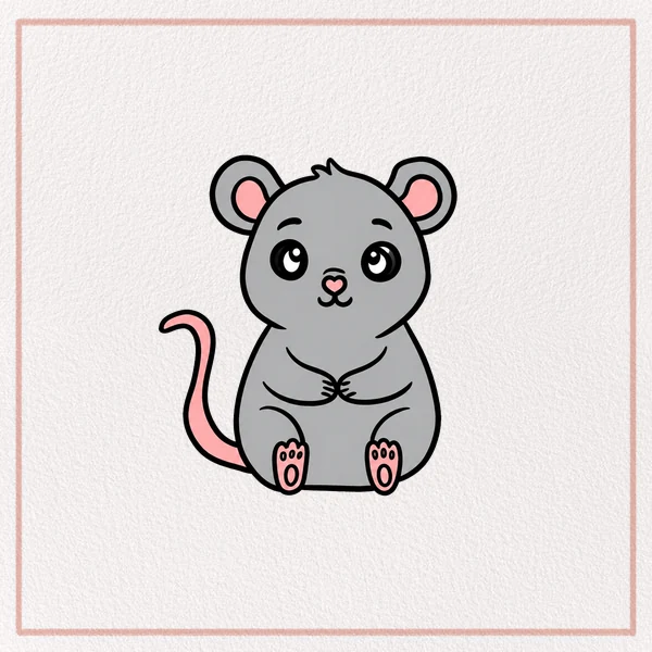 How to Draw a Cute Rat feature image