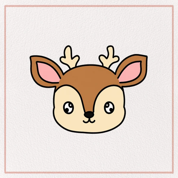 How to Draw a Deer Head feature image