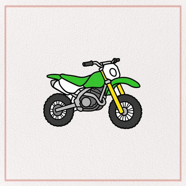 How to Draw a Dirt Bike feature image
