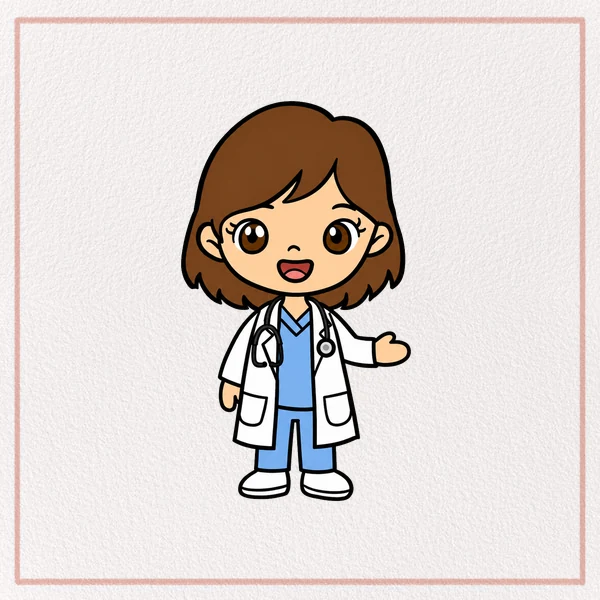 How to Draw a Doctor feature image