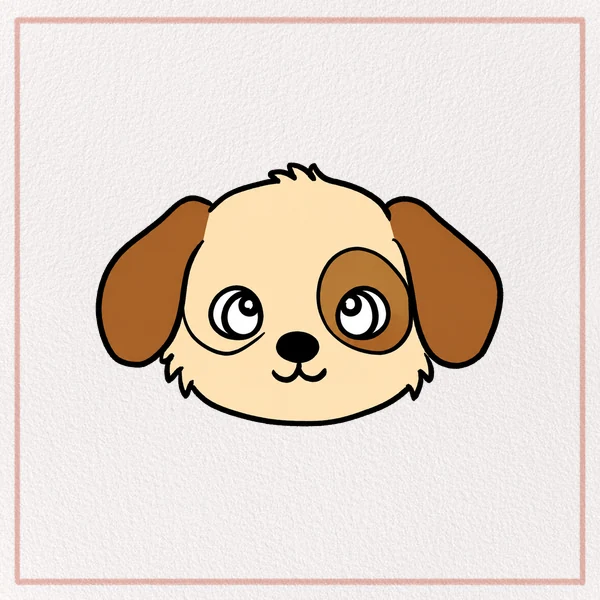 How to Draw a Dog Face feature image
