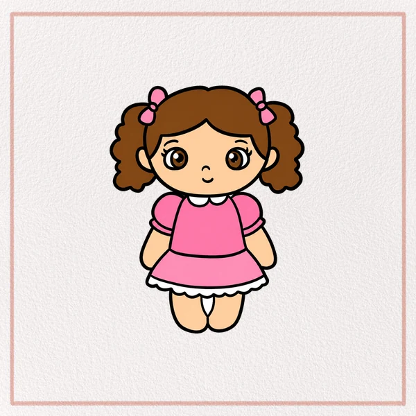 How to Draw a Doll feature image