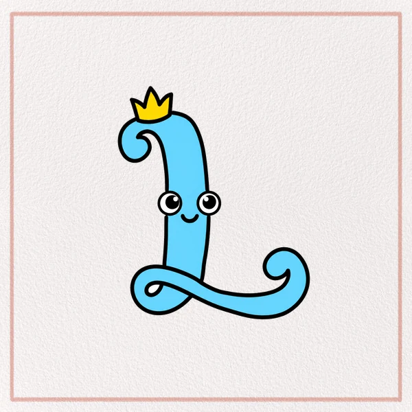 How to Draw a Fancy Letter L feature image