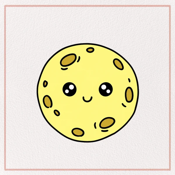 How to Draw a Full Moon feature image
